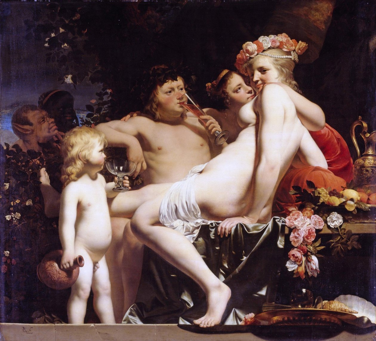 Saksa: Bacchus ja Ariadne Naxoksella Bacchus ja Ariadne tekijältä Caesar van Everdingen