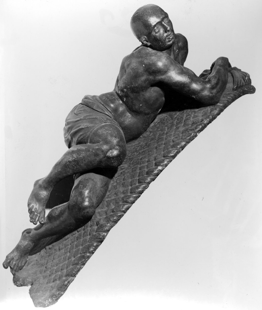 Melankolia, n. 1670-1700 (veistetty kivi) tekijältä Caius Gabriel Cibber