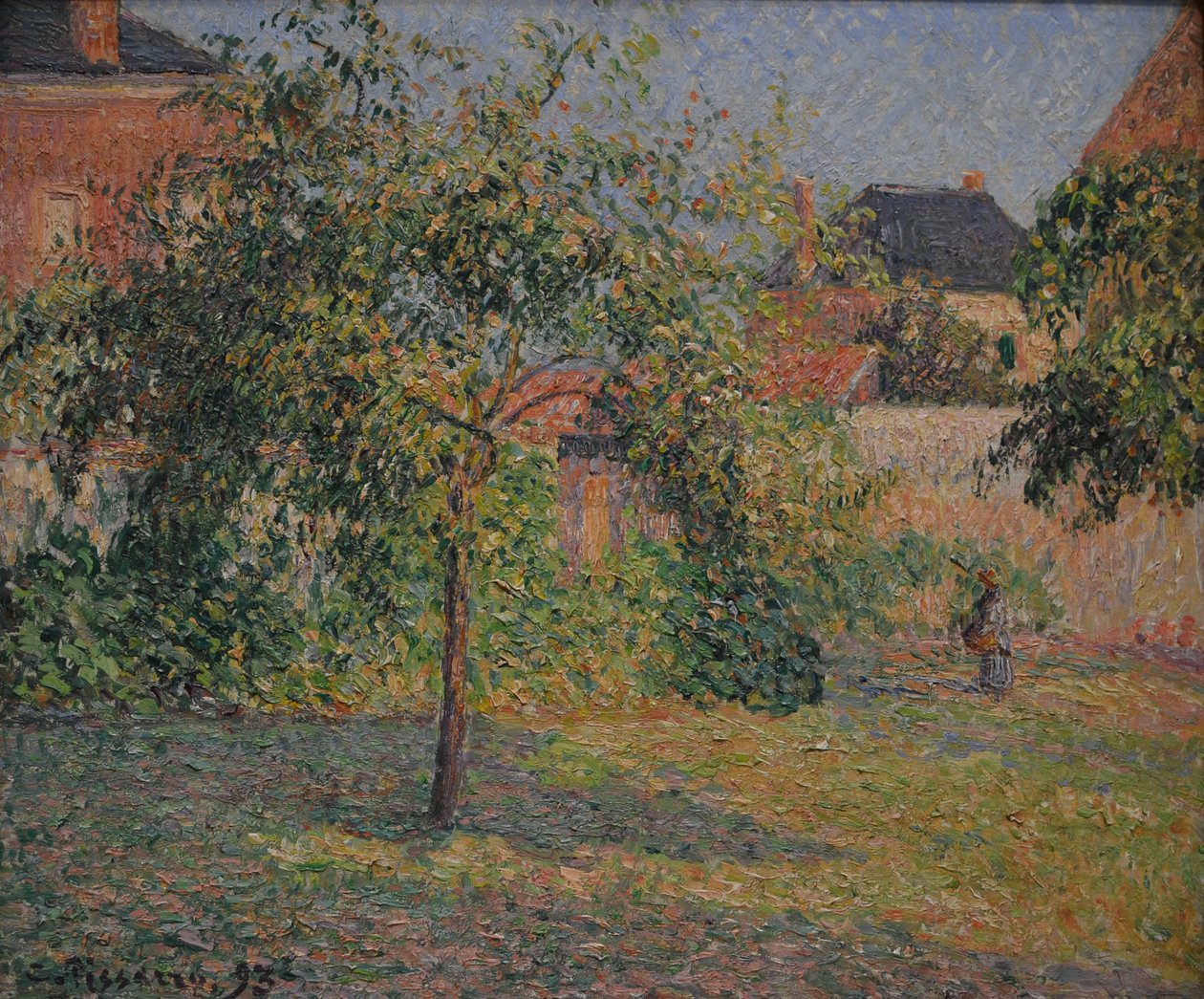 Omenapuu niityllä tekijältä Camille Jacob Pissarro