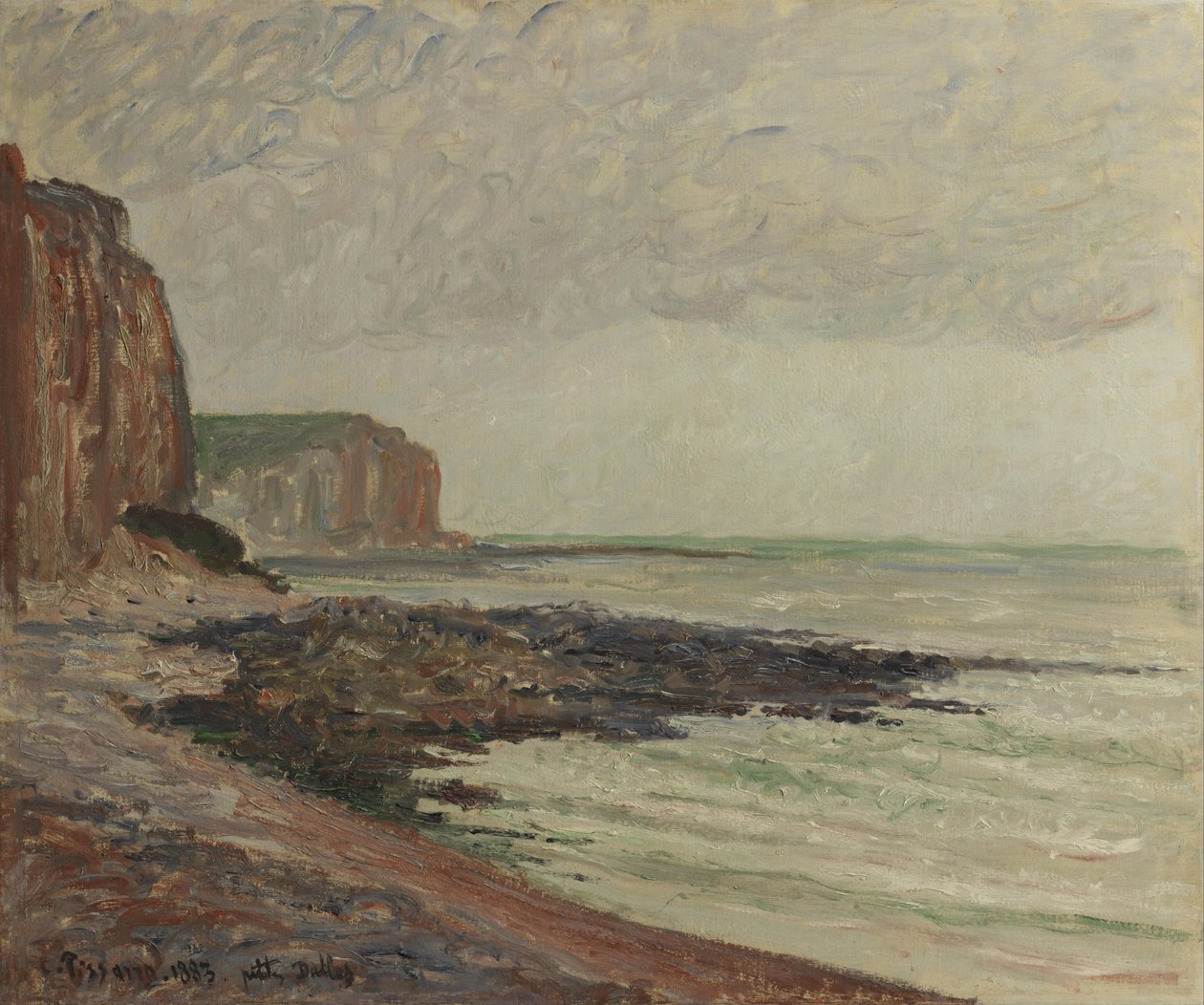 Kalliot Petites-Dallesissa tekijältä Camille Jacob Pissarro