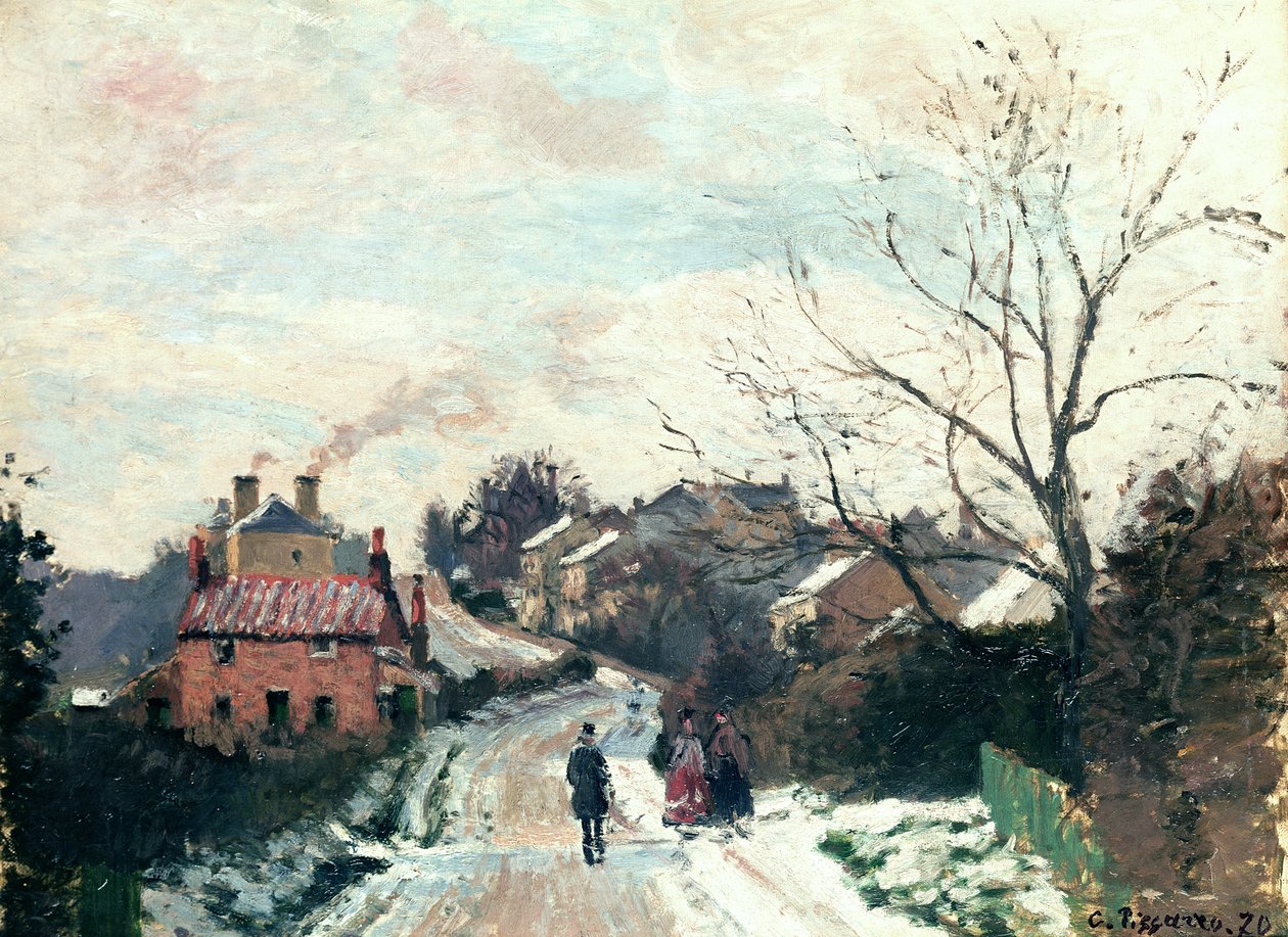 Ketunmäki, Upper Norwood, 1870 tekijältä Camille Jacob Pissarro