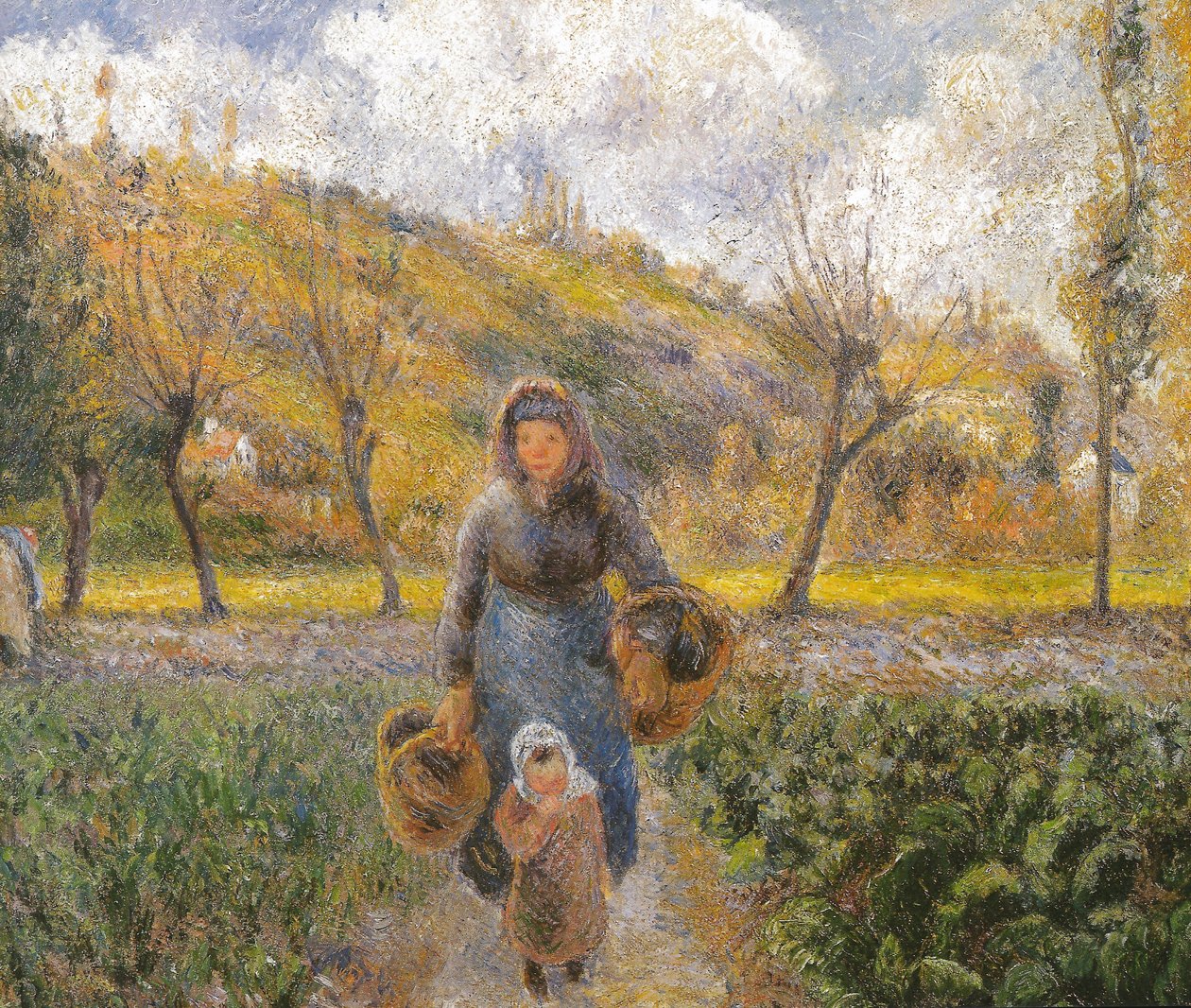 Kasvipuutarhassa tekijältä Camille Jacob Pissarro