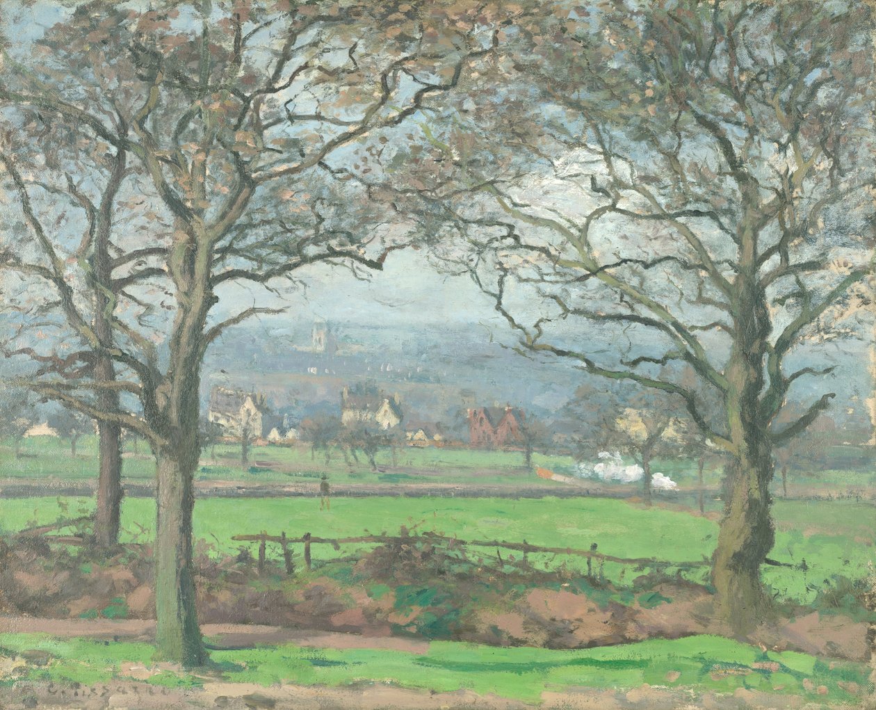 Lähellä Sydenham Hillia tekijältä Camille Jacob Pissarro