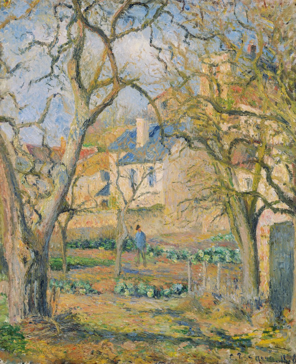 Vihannespuutarha tekijältä Camille Jacob Pissarro