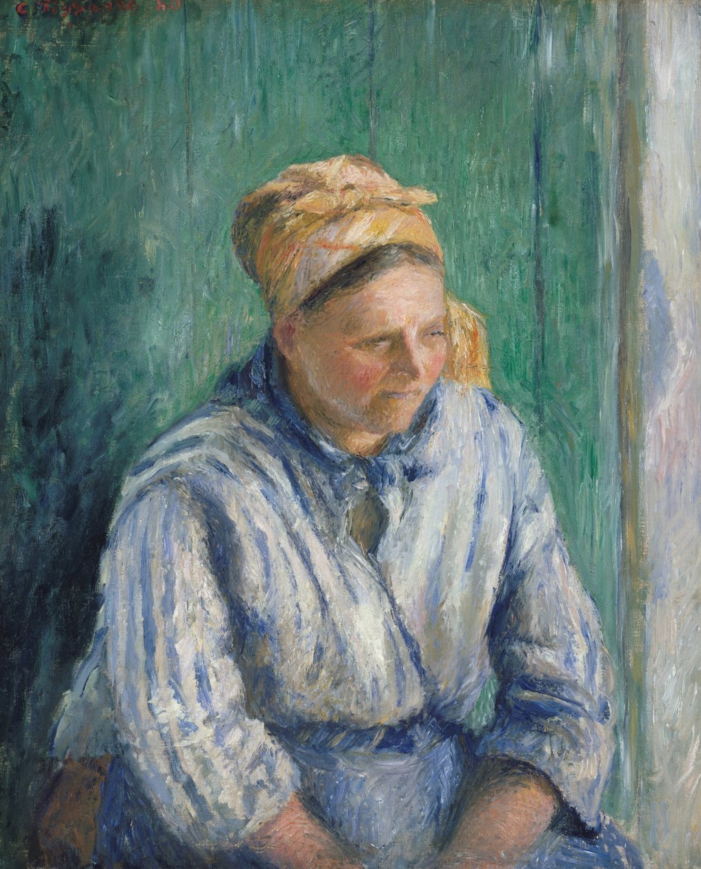 Pesijätär, opiskelu tekijältä Camille Jacob Pissarro