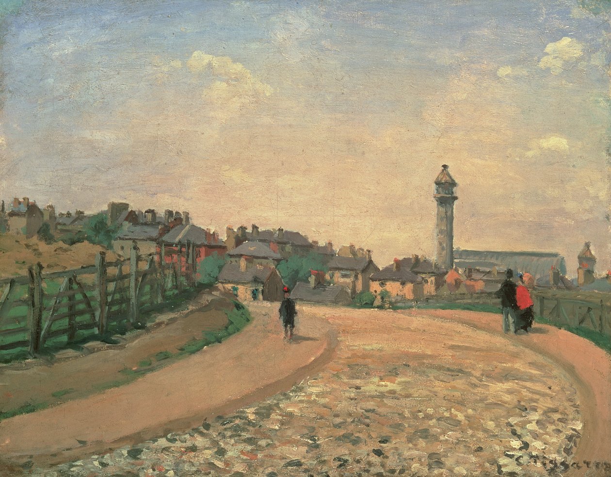 Crystal Palace, Ylä-Norwood tekijältä Camille Jacob Pissarro