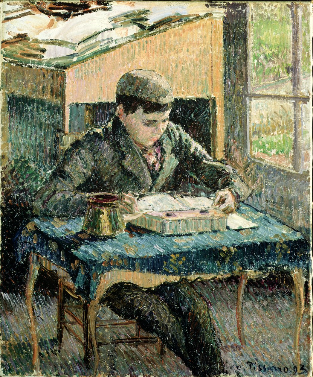 Taiteilijan poika, 1893 tekijältä Camille Jacob Pissarro