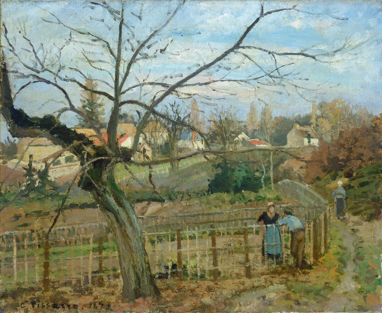 Aita, 1872 tekijältä Camille Jacob Pissarro