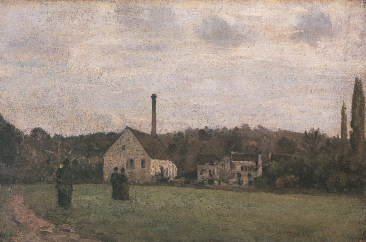 Pieni tehdas tekijältä Camille Jacob Pissarro