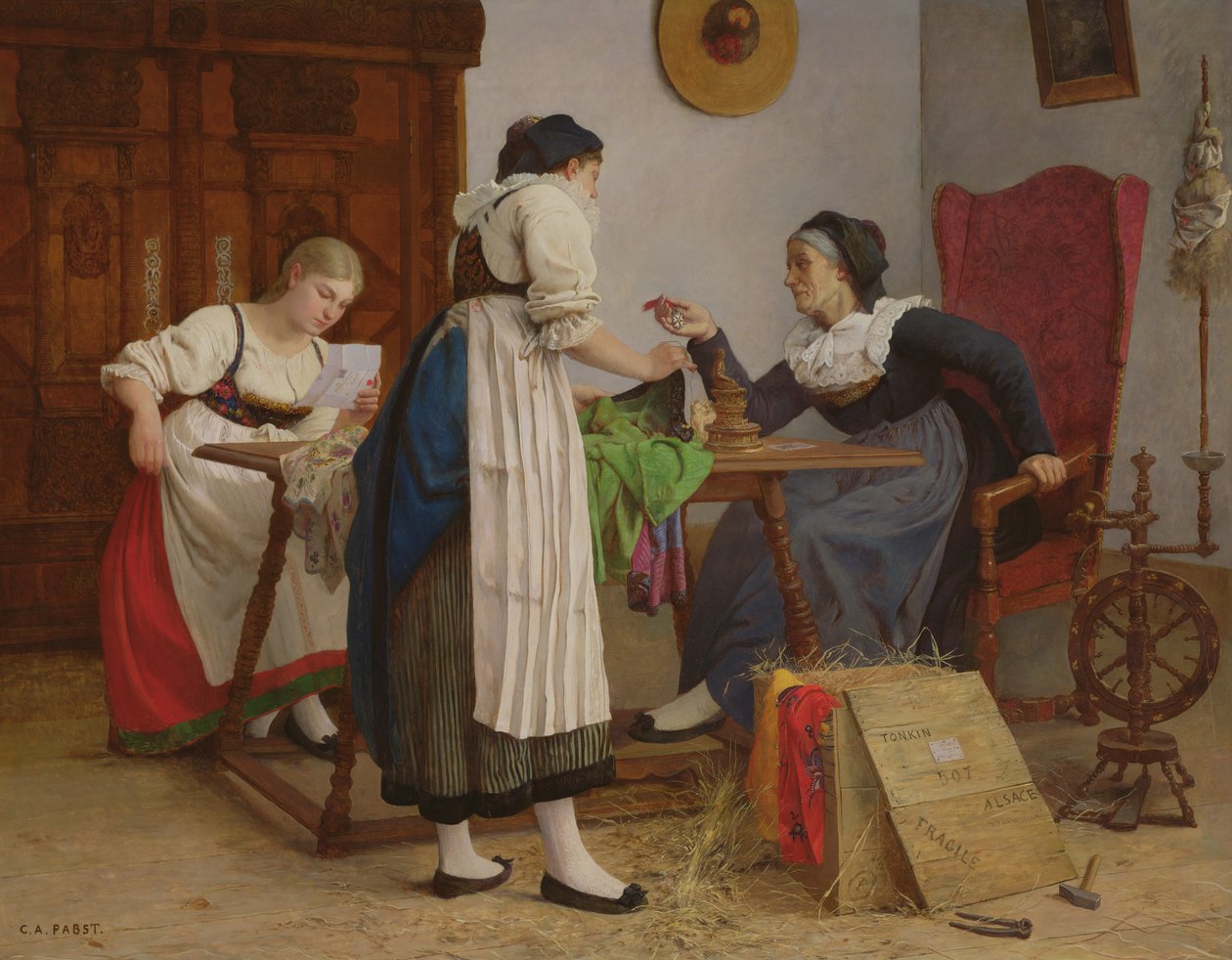 Tonkinin kirje, 1898 tekijältä Camille Alfred Pabst