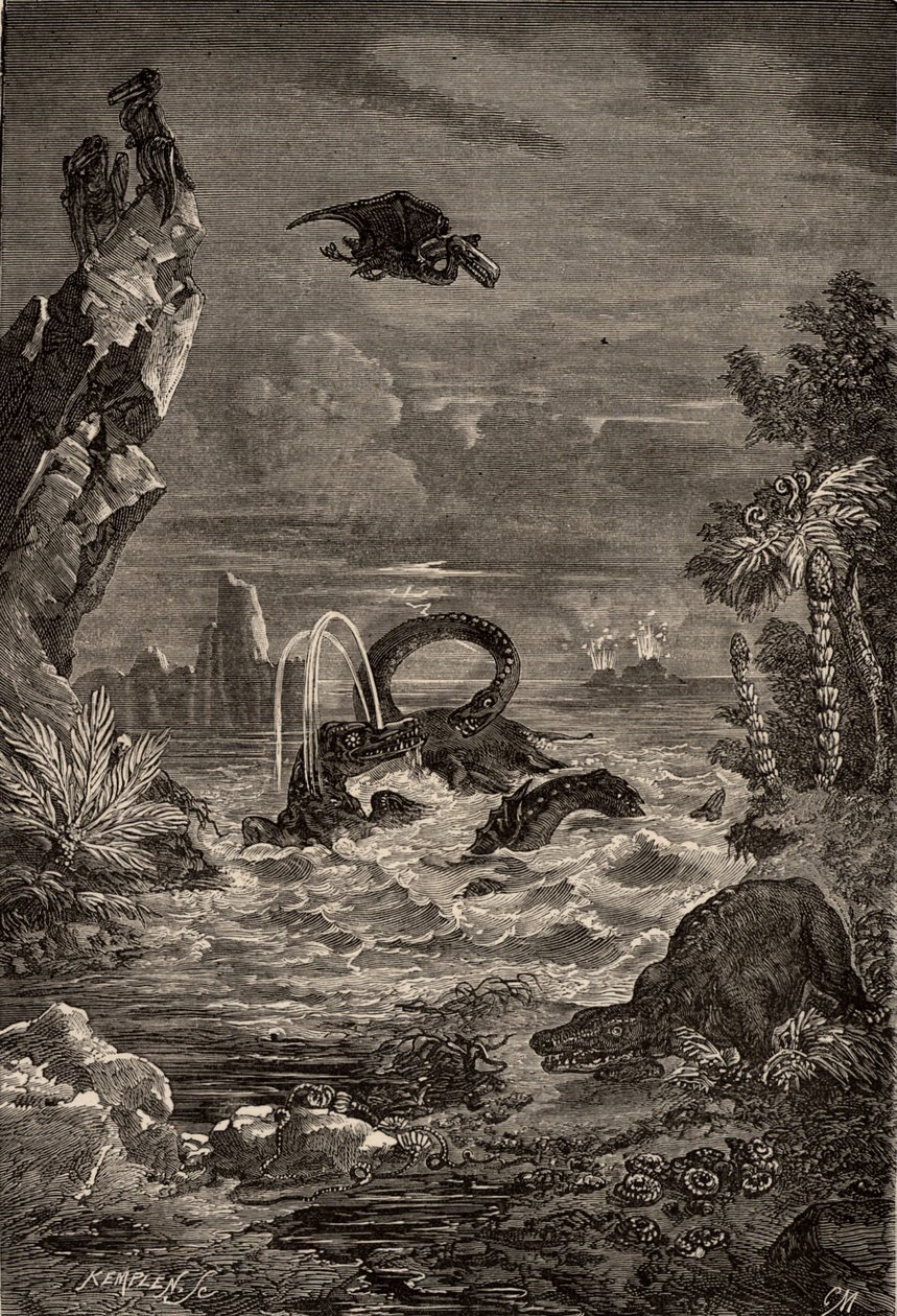 Maa dinosaurusten aikana tekijältä Camille Flammarion