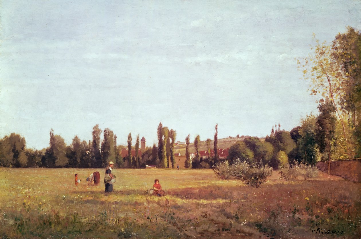 La Varenne de St. Hilaire, 1863 tekijältä Camille Jacob Pissarro