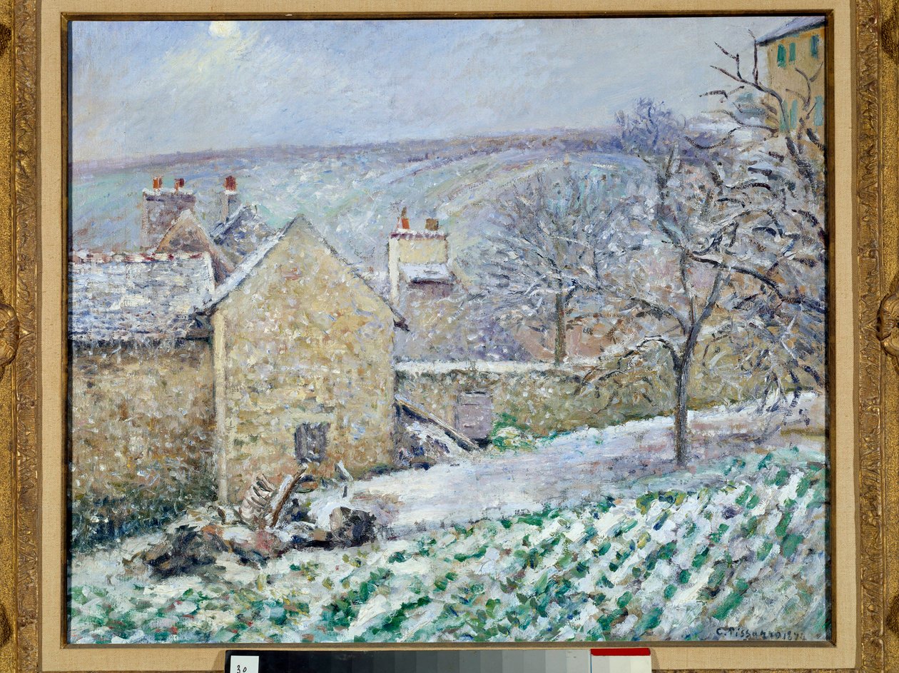 Lumiefekti Eremitaasissa. Camille Pissarron (1830-1903) maalaus tekijältä Camille Jacob Pissarro