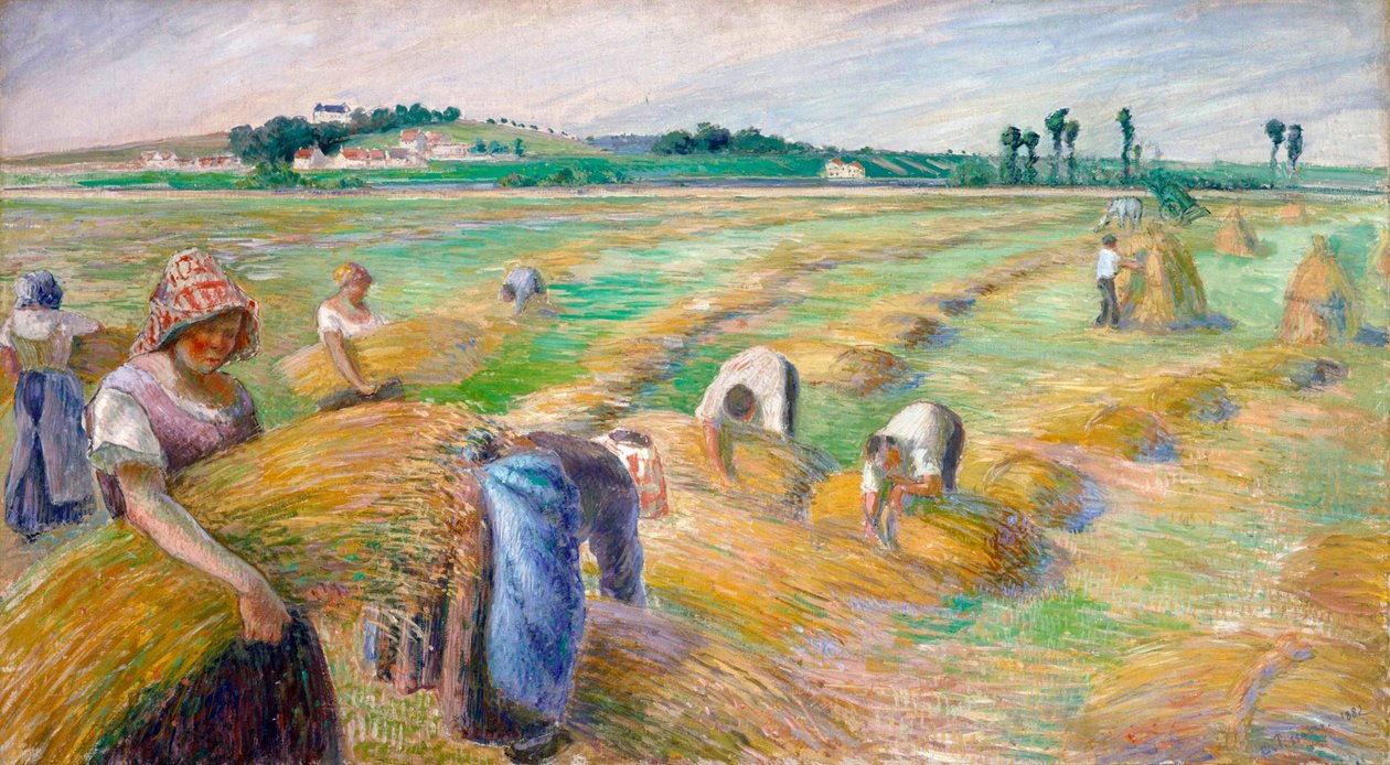 Sato, 1882 tekijältä Camille Jacob Pissarro