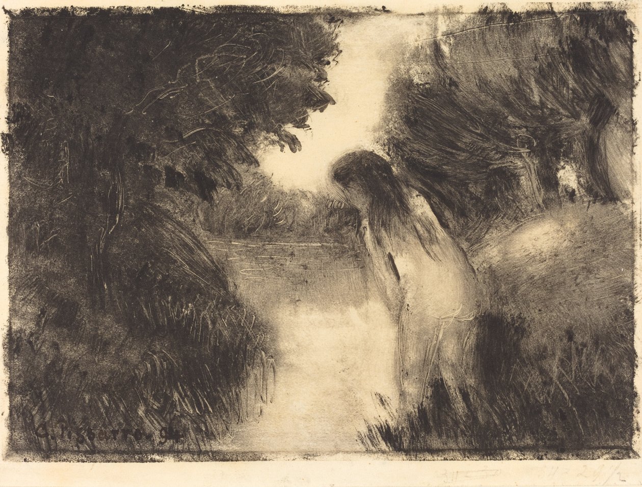 Kylpylä tekijältä Camille Pissarro