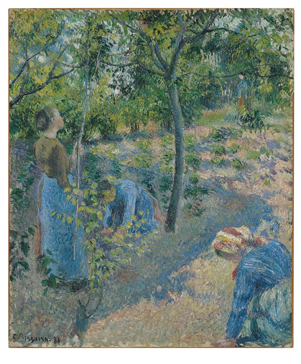 Applen poiminta tekijältä Camille Jacob Pissarro