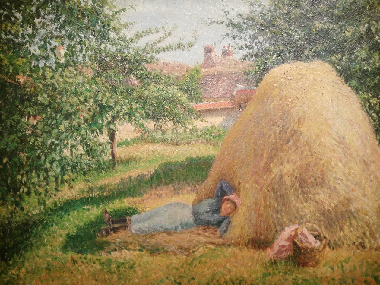 Ranska: La Sieste, Éragny
Saksa: Sieste, Éragny tekijältä Camille Pissarro