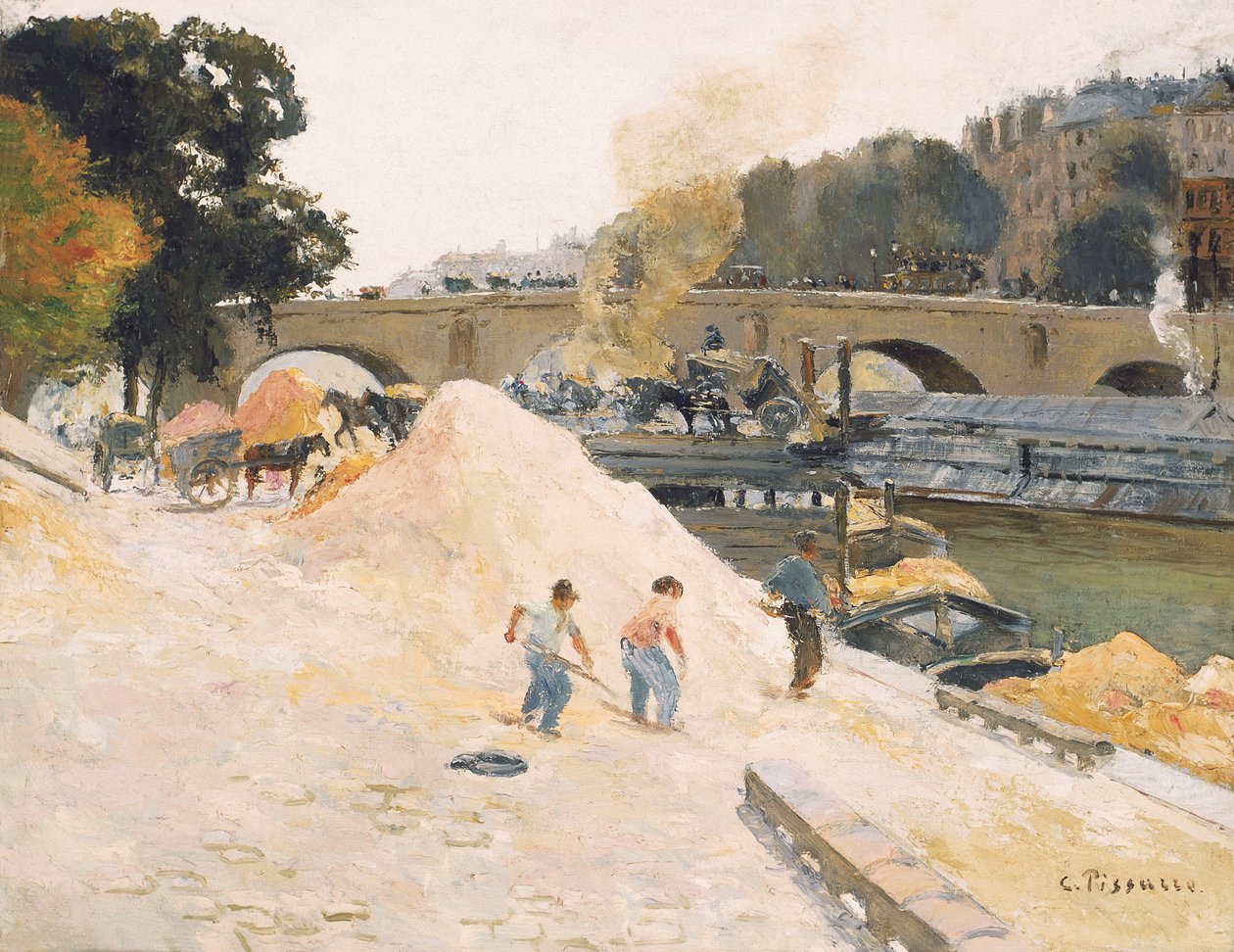 ranska: Le Pont-Marie vuuis le quai d