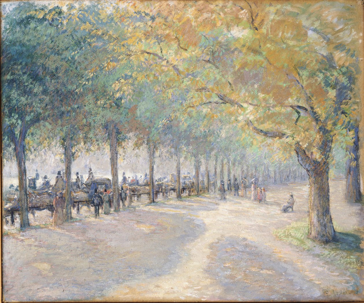 Hyde Park, Lontoo tekijältä Camille Jacob Pissarro