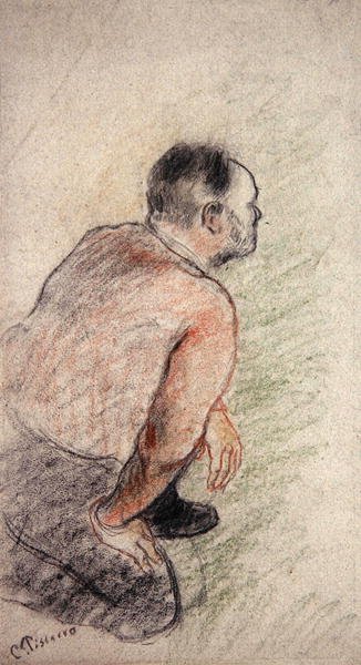 Julien Tanguy (liitu paperille) tekijältä Camille Pissarro