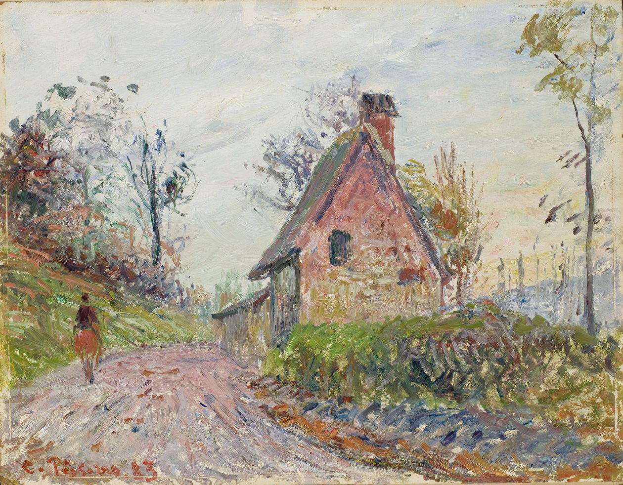 Rouenin ympäristö tekijältä Camille Pissarro