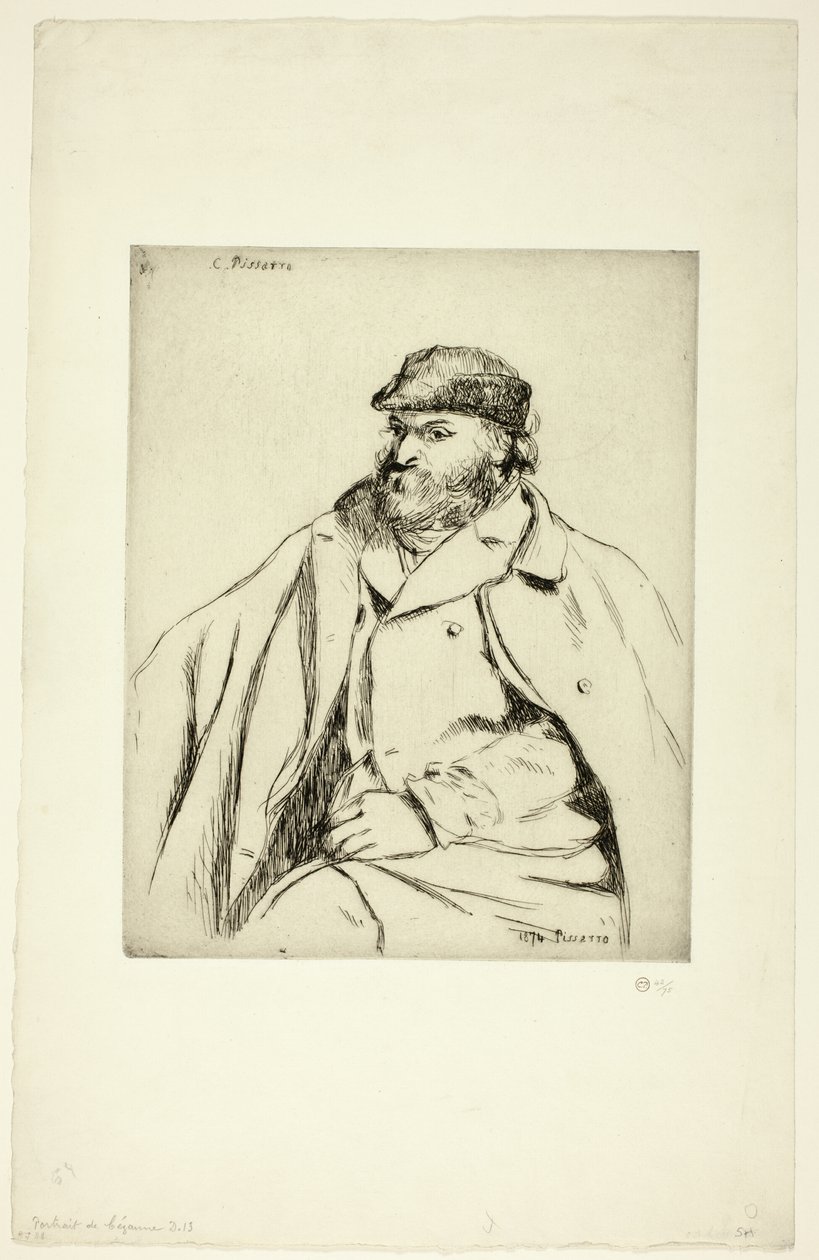 Paul Cézanne tekijältä Camille Pissarro