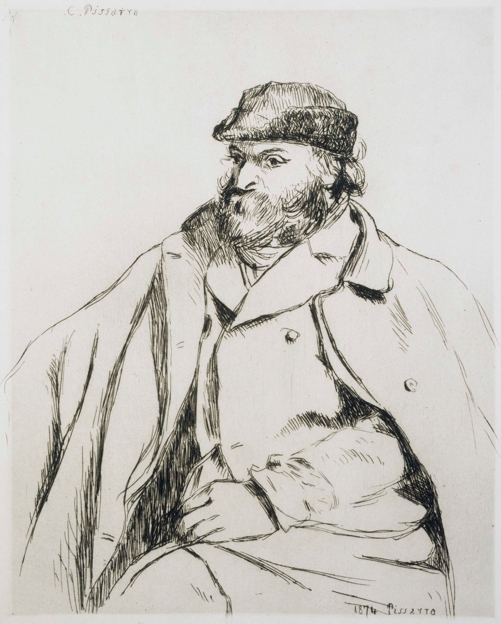 Cezannen muotokuva (tila I) tekijältä Camille Jacob Pissarro