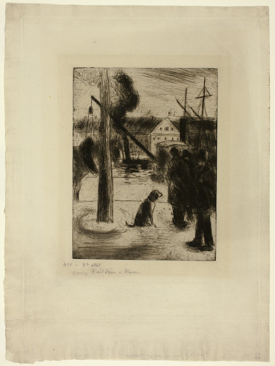 Passejada per Rouen: Cours Boieldieu finlandès tekijältä Camille Pissarro
