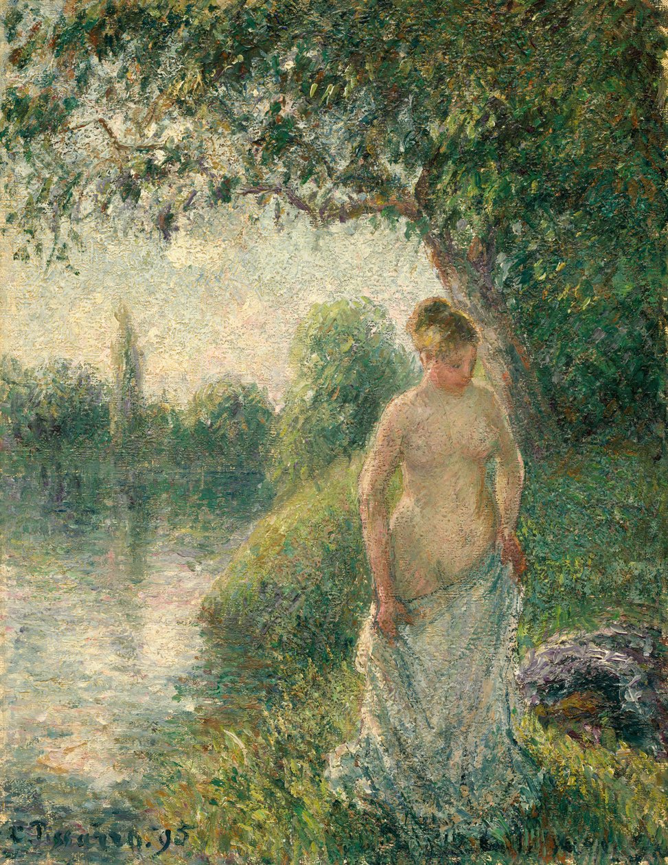 Kylpylä tekijältä Camille Pissarro
