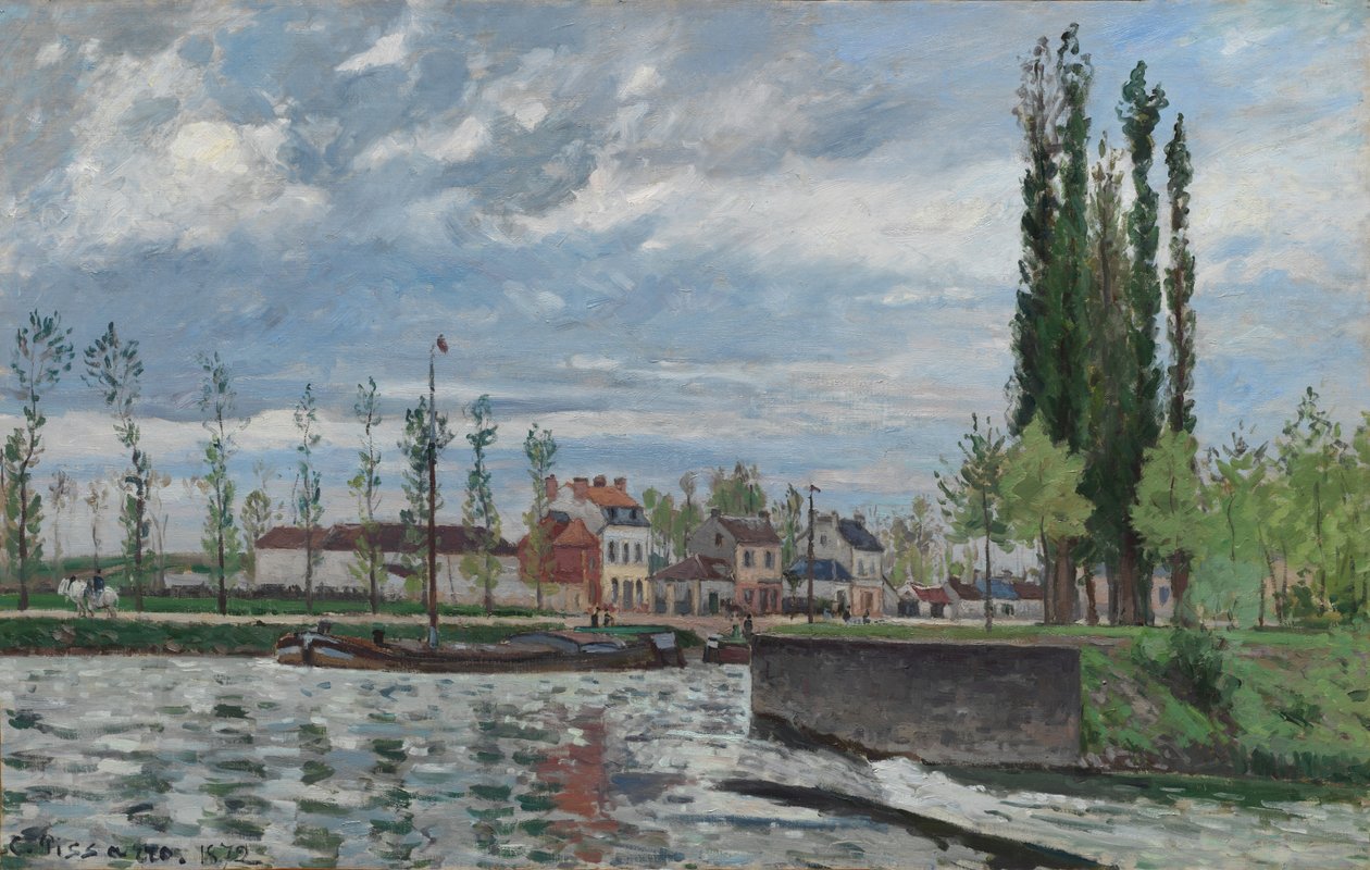 Pontoisen lukko tekijältä Camille Pissarro