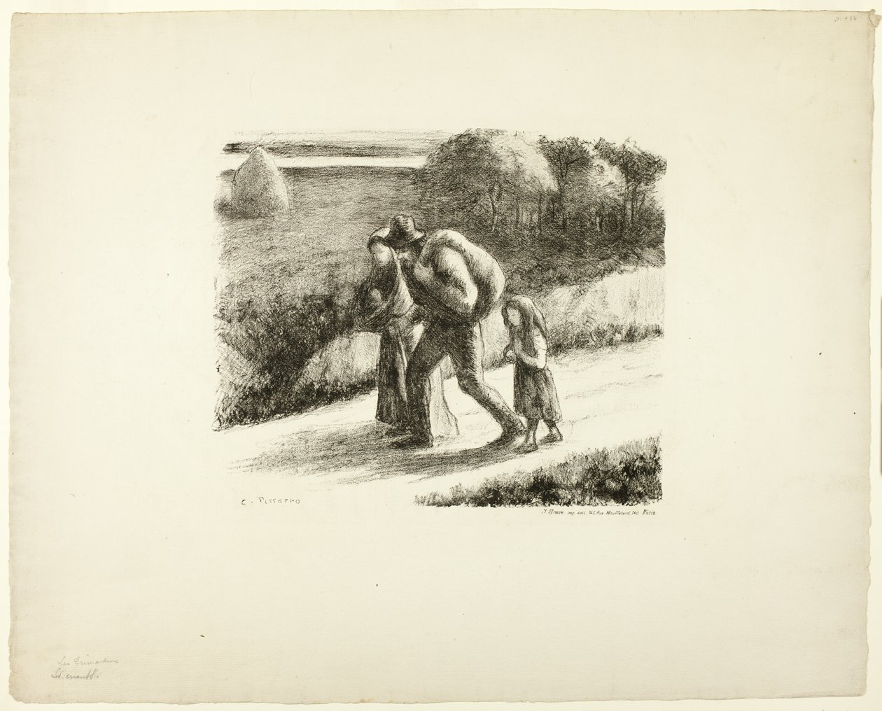 Vagabondit tekijältä Camille Pissarro