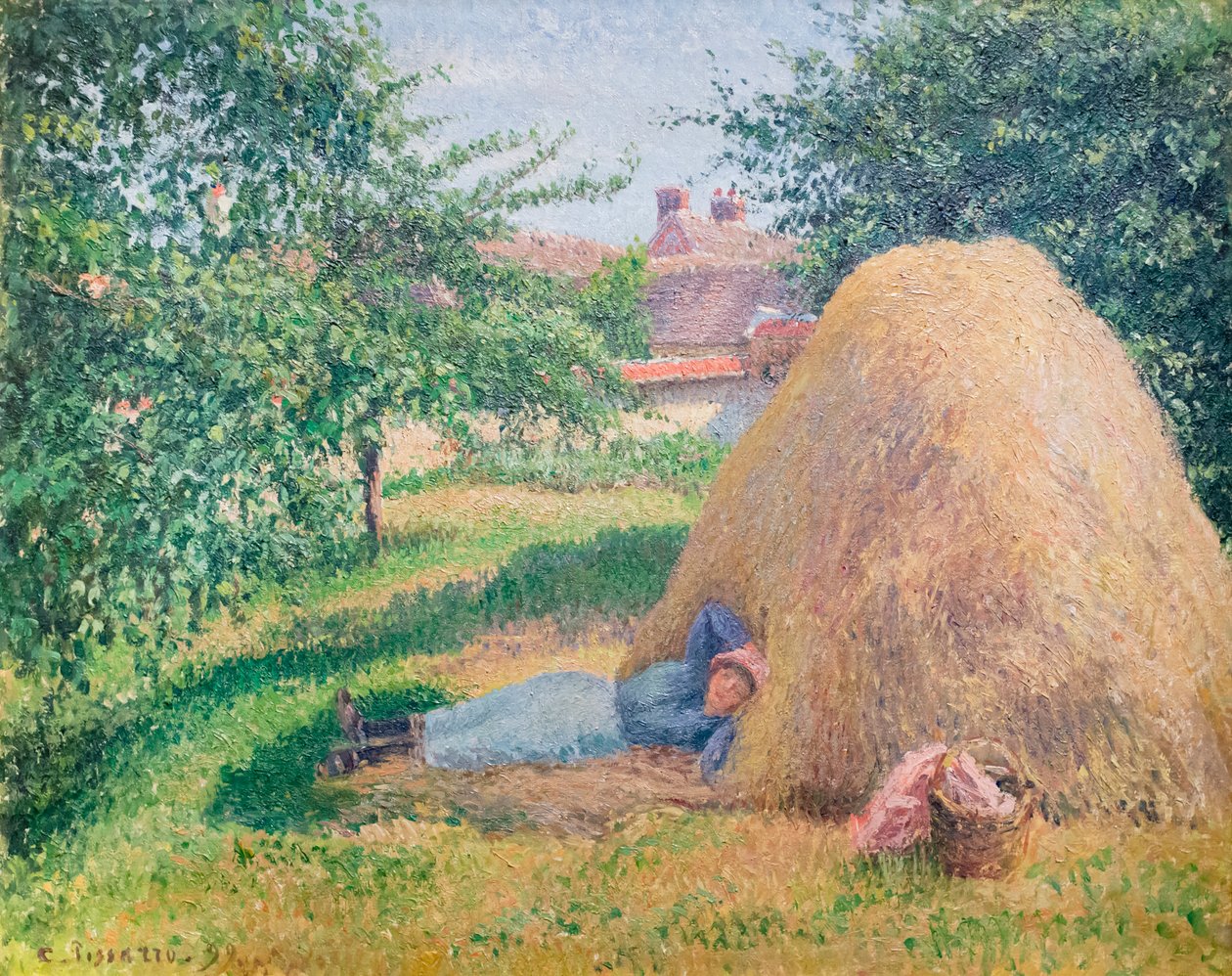 Siesta tekijältä Camille Pissarro
