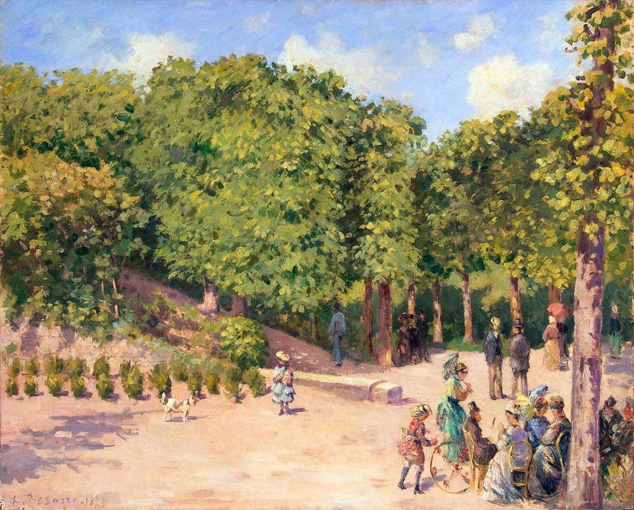 Town Park Pontoisessa