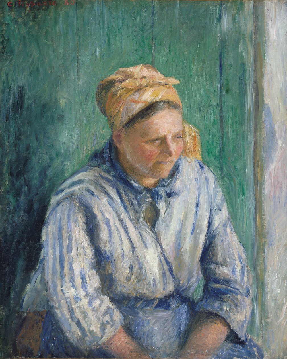 Pesukone, tutkimus tekijältä Camille Jacob Pissarro