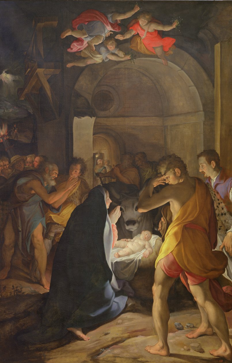 Paimenten palvonta tekijältä Camillo Procaccini