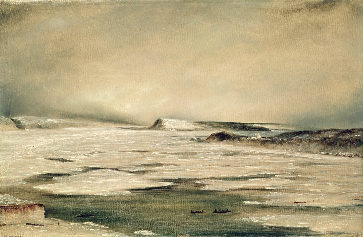 Saint Lawrence Quebecistä, 1847 tekijältä Canadian School