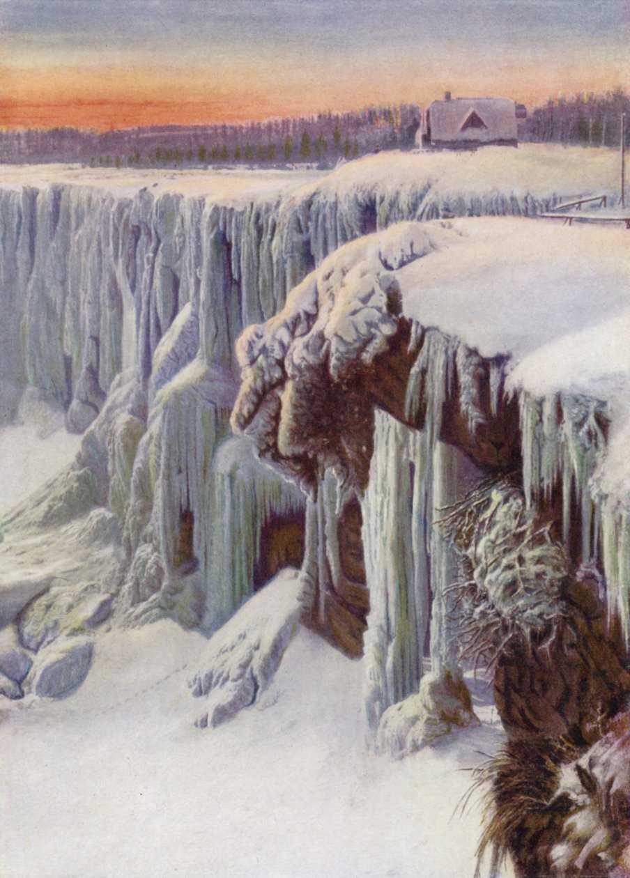 Niagaran putoukset jäätyneinä talvella (värillinen kuva) tekijältä Canadian Photographer
