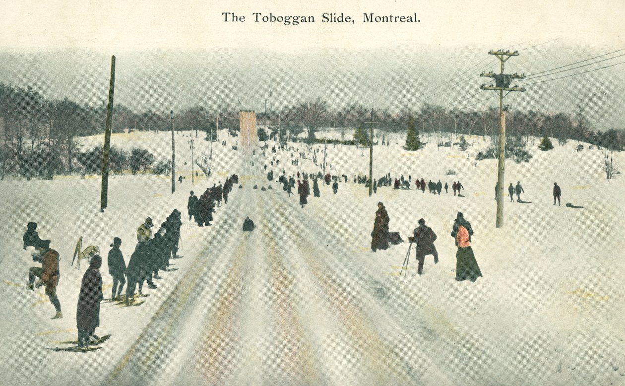 Kelkkakelkkailu, Montreal, Quebec, Kanada (värikuva). tekijältä Canadian Photographer