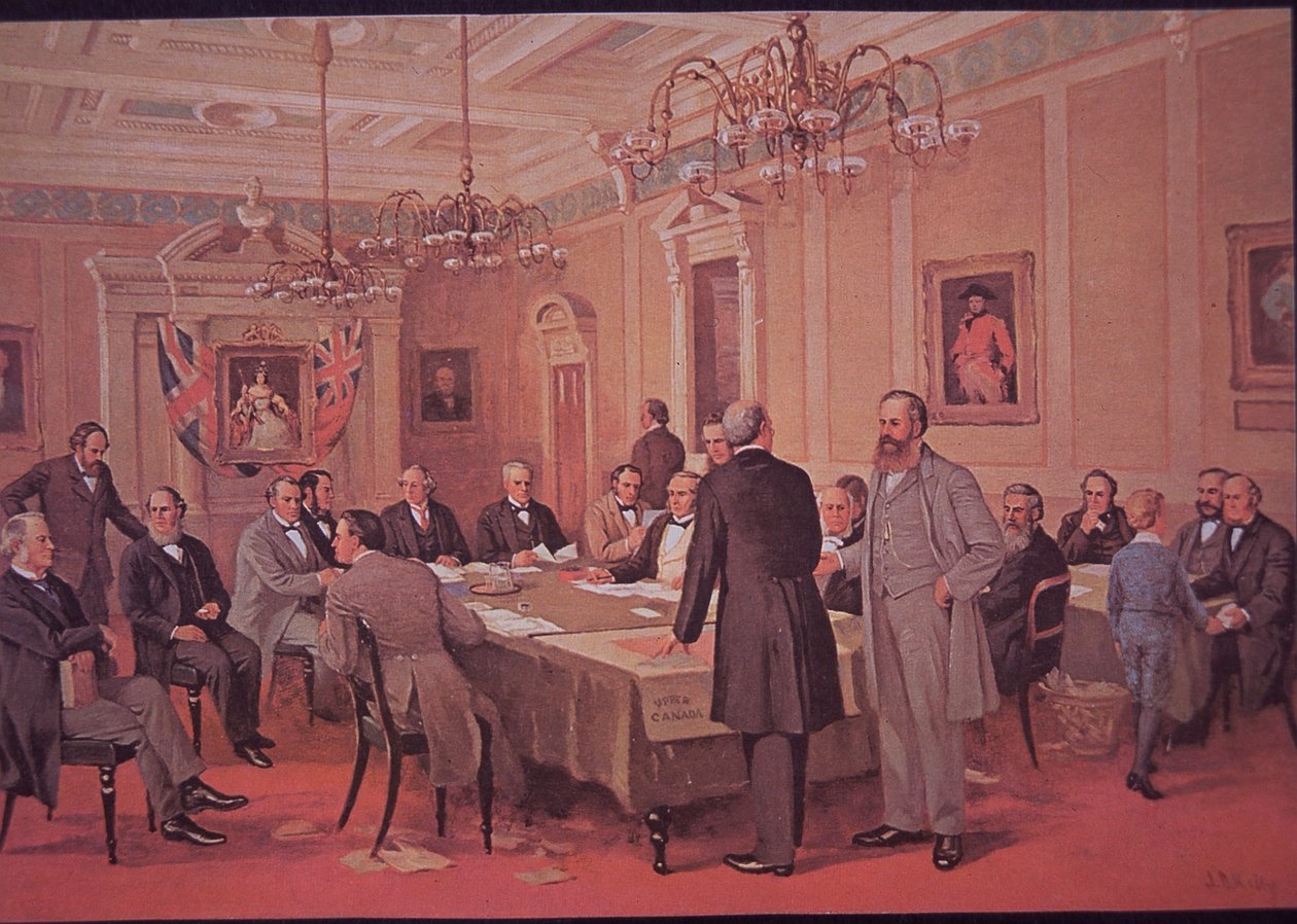 Brittiläinen Pohjois-Amerikan laki 1867, tuloksena Kanada tekijältä Canadian School