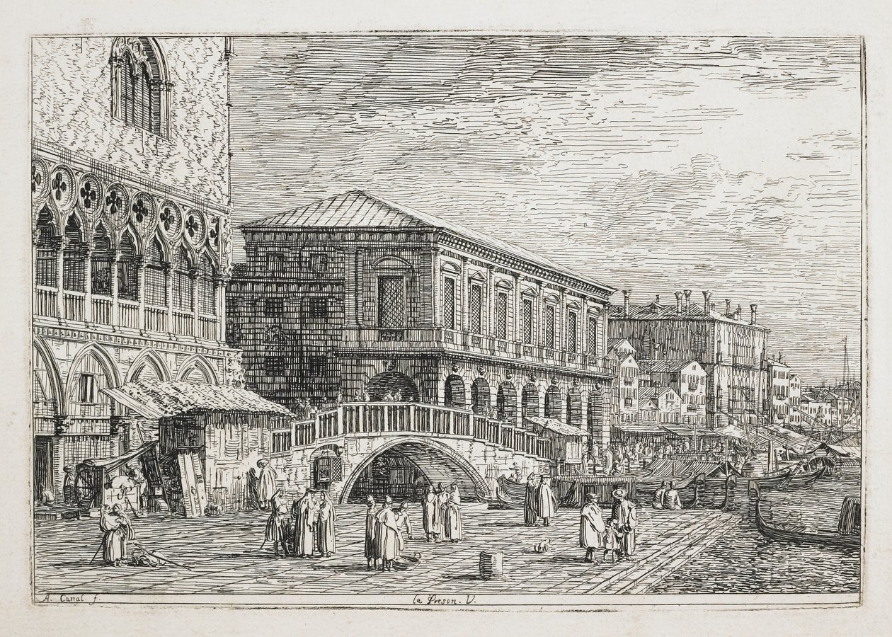 Le Preson. V., 1740-1745 tekijältä Giovanni Antonio Canal