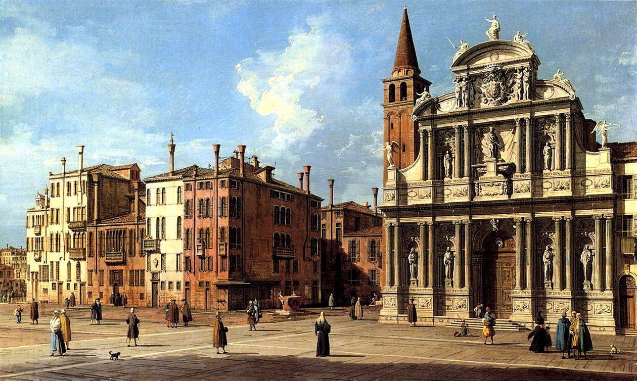 Santa Maria Zobenigo, n. 1760–1769 tekijältä Giovanni Antonio Canal