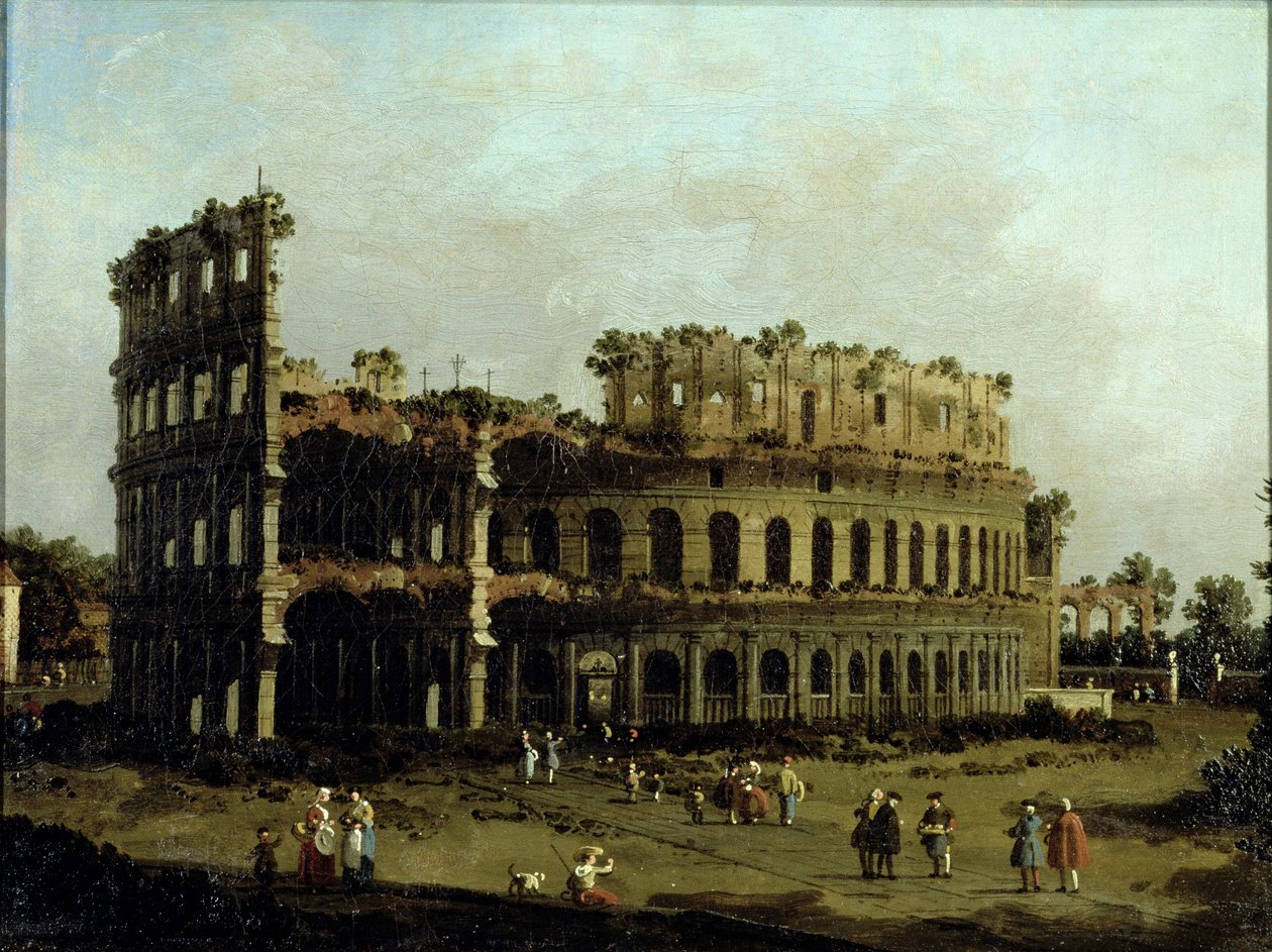 Colosseum tekijältä Giovanni Antonio Canal