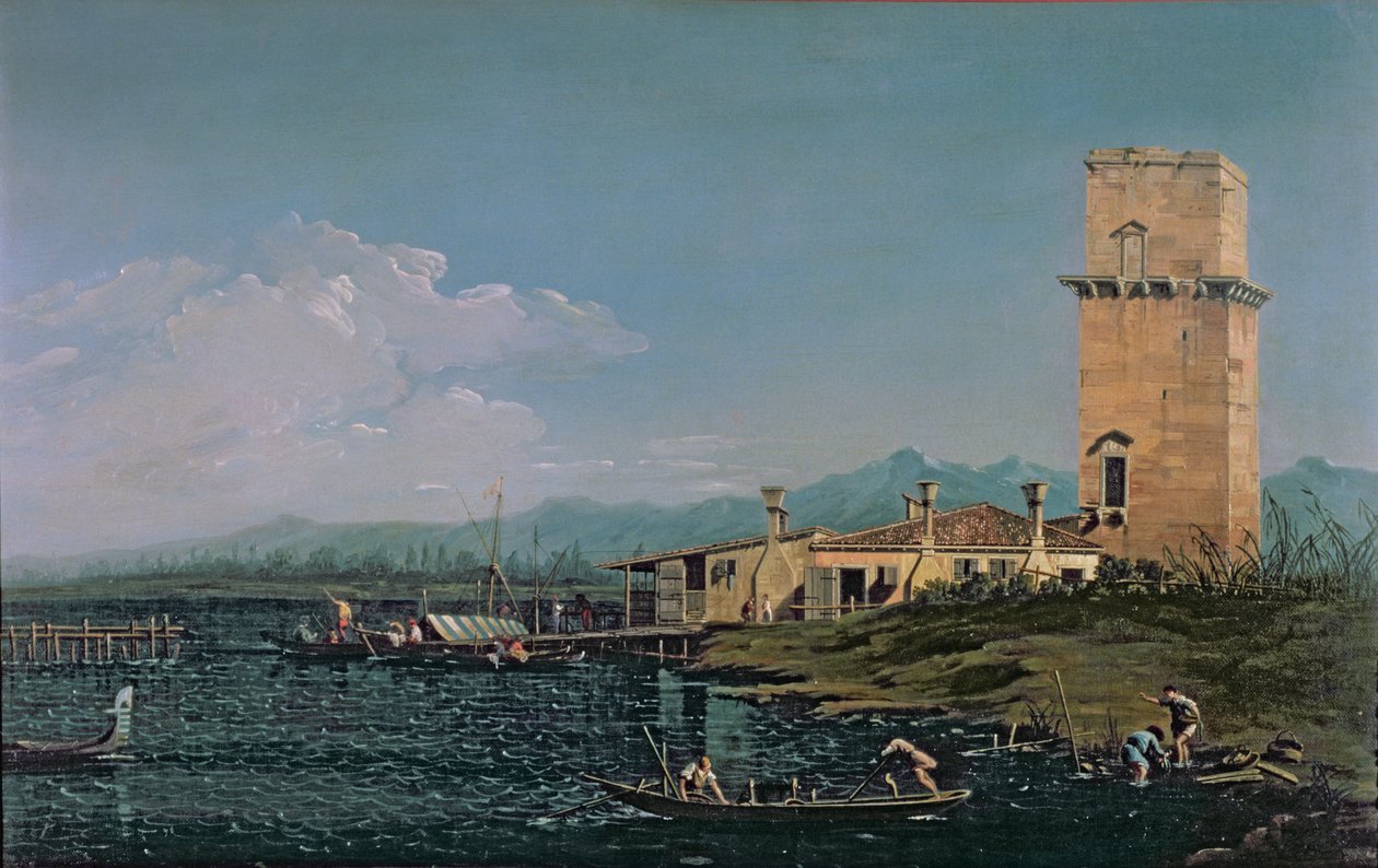 Margheran torni tekijältä Giovanni Antonio Canal