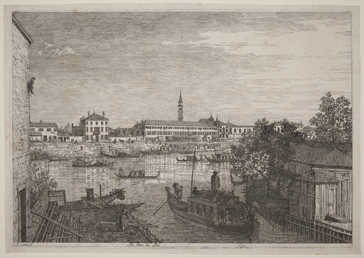 Dolon porteilla tekijältä Canaletto
