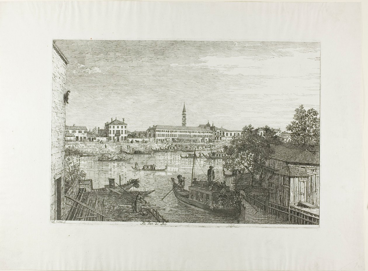 Ale Porto del Dolo tekijältä Canaletto