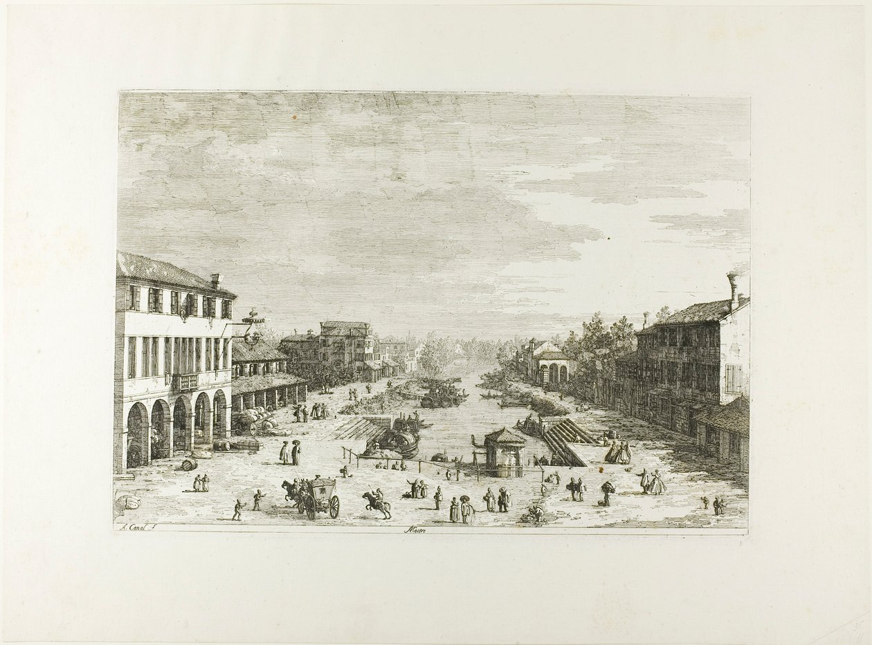 Mestre, Vedutesta tekijältä Canaletto