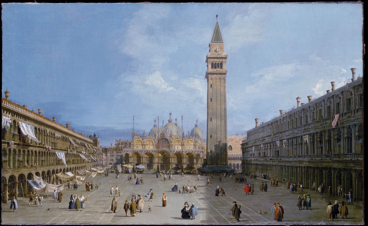 Pyhän Markuksen aukio tekijältä Canaletto