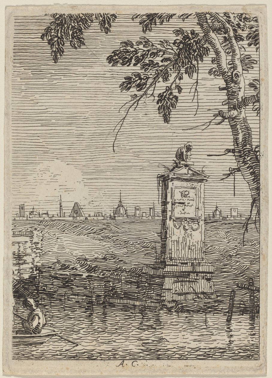 Pieni monumentti tekijältä Canaletto