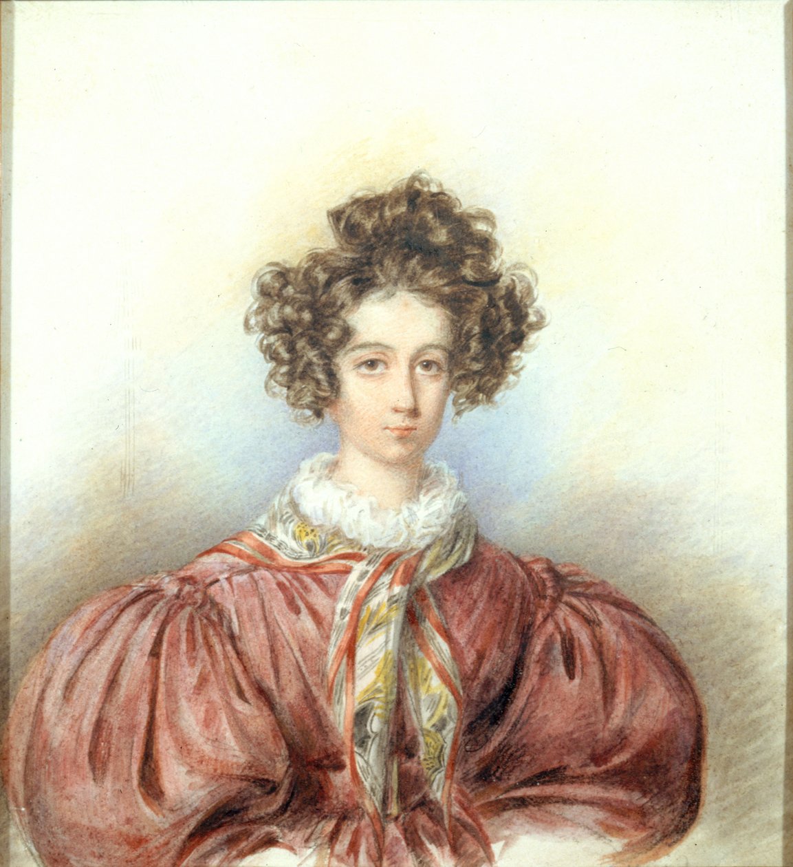 George Sandin muotokuva, 1830. tekijältä Candide Blaize