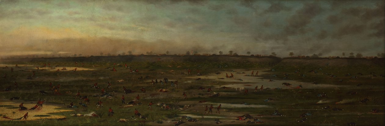 Batalla de Curupayti tekijältä Candido Lopez